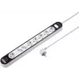 Sygonix SY-4538278 Πολύπριζο 8 θέσεων με διακόπτη, Λευκό/Μαύρο, 1,5 m καλώδιο
