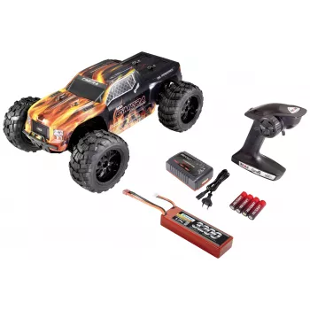 Reely Cimera Black Brushless 1:10 RC Monster Truck 4WD RTR 2,4 GHz με μπαταρία και φορτιστή (RE-6914403)