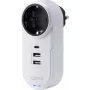 Sygonix SY-4512996 Αντάπτορας με USB, Λευκό