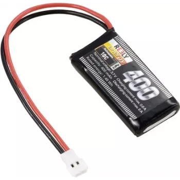 Reely LiPo Πακέτο μπαταρίας 3,7V 400mAh 1S 10C Softcase Επίπεδος σύνδεσμος RE-7845951