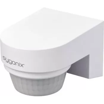 Sygonix SY-6733030 Επιτοίχιος ανιχνευτής κίνησης PIR 240° με ρελέ Λευκό
