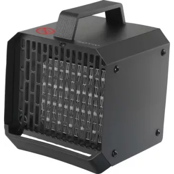Sygonix SY-6735636 Κεραμικός θερμοπομπός PTC 500 W για χώρους έως 10 m², Μαύρο