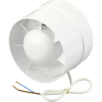 Sygonix SY-5233250 Ενσωματωμένος ανεμιστήρας σωλήνα 230 V/AC 240 m³/h 125 mm Λευκό