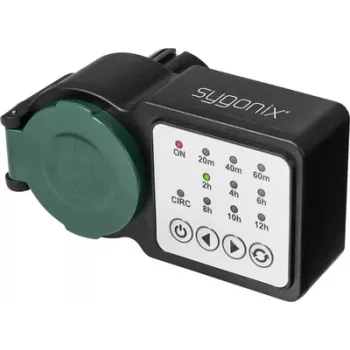Sygonix SY-6786456 Αναλογικός χρονοδιακόπτης αντίστροφης μέτρησης με ημερήσιο πρόγραμμα, 3680 W, IP44, συνεχής λειτουργία