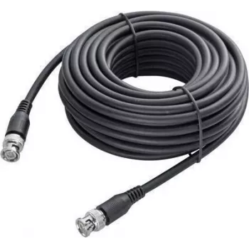 Sygonix SY-4714554 Καλώδιο επέκτασης βίντεο BNC 20 m Μαύρο