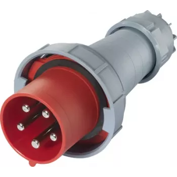 Sygonix SY-6790588 Βύσμα CEE 125 A 5-πολικό 400 V/AC IP67 Κόκκινο