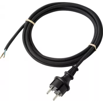 Sygonix SY-6870674 Καλώδιο τροφοδοσίας Schuko σε IEC C13 5m μαύρο