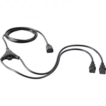 SYGONIX SY-5042698 Καλώδιο τροφοδοσίας C13 σε Schuko 2,35 m μαύρο