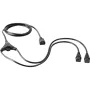 SYGONIX SY-5042698 Καλώδιο τροφοδοσίας C13 σε Schuko 2,35 m μαύρο