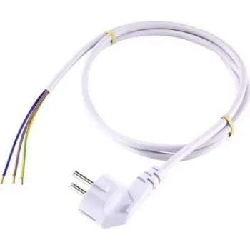 Sygonix SY-5043486 Καλώδιο τροφοδοσίας CEE 7/7 σε IEC C13 Λευκό 1,5 m