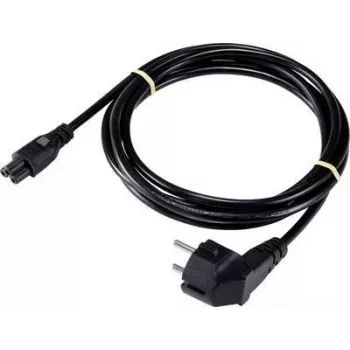 Sygonix SY-5043498 Καλώδιο τροφοδοσίας notebook 3m Μαύρο Schuko σε IEC C5