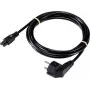 Sygonix SY-5043498 Καλώδιο τροφοδοσίας notebook 3m Μαύρο Schuko σε IEC C5
