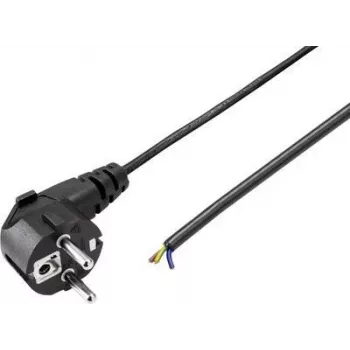 SYGONIX SY-5044220 Καλώδιο τροφοδοσίας Schuko σε IEC C13 1,5 m Μαύρο