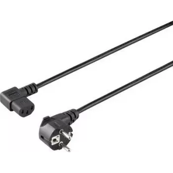 Sygonix SY-5042718 Καλώδιο σύνδεσης συσκευής CEE 7/7 σε IEC C13, 1,5 m, Μαύρο