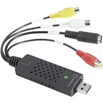 Renkforce RF-VC-120 Video Grabber με λογισμικό επεξεργασίας βίντεο, Plug and Play (RF-5044660)