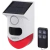 Sygonix Mini Σύστημα συναγερμού Λευκό Κόκκινο με LED PIR ανιχνευτή κίνησης και τηλεχειριστήριο (SY-6515320)