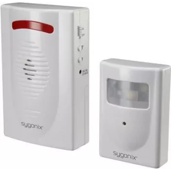 Sygonix SY-5045276 Ανιχνευτής κίνησης PIR με συναγερμό 120 dB και LED