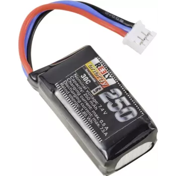 Reely LiPo μπαταρία 7,4 V 250 mAh 2S 30C Softcase επίπεδος ακροδέκτης (RE-7845954)