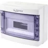 Sygonix SY-5491854 μικρός κατανεμητής επιφανειακής τοποθέτησης, 12 μονάδες, 1 σειρά, λευκό