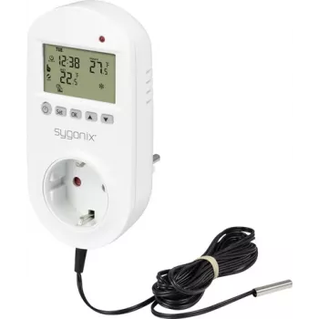 Sygonix SY-6824098 καθολικός θερμοστατικός προσαρμογέας με εβδομαδιαίο πρόγραμμα