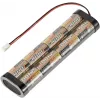 Reely NiMH μπαταρία πομπού 9,6V 2400mAh 8 στοιχείων Sub-C Stick Futaba RE-7851444
