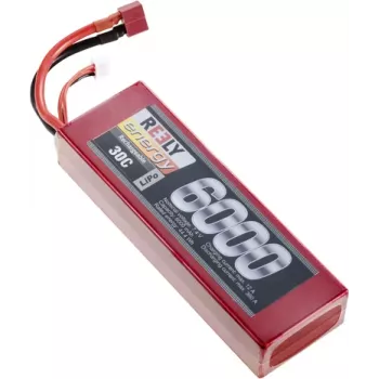 Reely LiPo συστοιχία μπαταρίας 7,4 V 6000 mAh 2S 30C Hardcase T-Plug RE-7855155