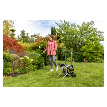 Kärcher 2.645-368.0 Καροτσάκι λάστιχου με 20 m λάστιχο PrimoFlex, Μαύρο/Κίτρινο