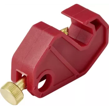 Sygonix SY-6872532 Κλείδωμα διακόπτη κυκλώματος Κόκκινο για πλάτος διακόπτη έως 8 mm