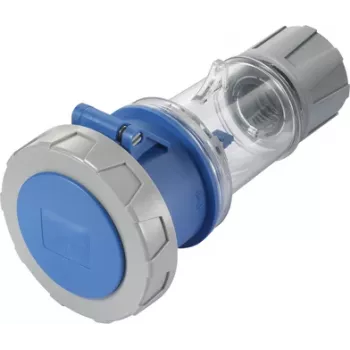 Sygonix SY-5873154 Υποδοχή CEE-CARA 32A 3πολική 230V/AC IP67 χωρίς βίδες Μπλε