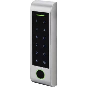 Sygonix SY-6121662 σύστημα ελέγχου πρόσβασης με δακτυλικό αποτύπωμα και RFID IP66 επίτοιχο οθόνη αφής 12-18V DC