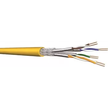 Draka YelloNet 1000 Cat.7 καλώδιο δεδομένων, Simplex, 1000 MHz, 4x2xAWG23/1, Cca, 500 m τροχός 60112099