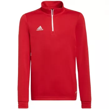 adidas Entrada 22 αθλητικό μπλουζάκι προπόνησης φούτερ κόκκινο H57550 164cm
