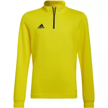 adidas Entrada 22 αθλητικό μπουφάν προπόνησης παιδικό φούτερ κίτρινο μέγεθος 116 HI2133