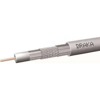 Draka Coax10AD10SAL 75 Ohm Ομοαξονικό Καλώδιο 100m Ρολό Λευκό PE 60014932