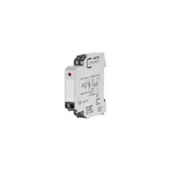 METZ CONNECT KRA-M6/21 Λευκός ακροδέκτης ράγας DIN 2 πόλων 250V 8A 11061550