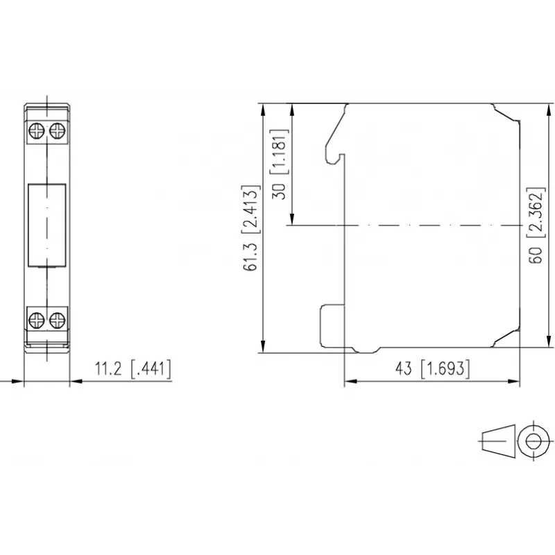 METZ CONNECT Μονάδα οπτοζεύκτη-triac KRE-M4/1AC2 1106312518