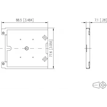 METZ BTR 130861-MSK-E Σετ επέκτασης κασετών συγκόλλησης οπτικών ινών για αρθρωτό κουτί εξωτερικής τοποθέτησης