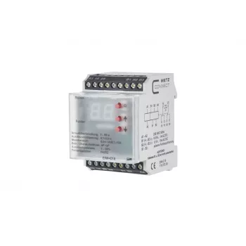 METZ CONNECT EIW-C18 Βιομηχανική πρίζα, Schuko, ράγα DIN, 230 V, 8 A, Λευκό 11027205