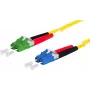 METZ CONNECT OpDAT 151P1JOJA20E Καλώδιο Patch LC-Duplex σε LC-Duplex APC OS2, 2 m