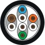 METZ BTR NETCOM 1308451500-E Καλώδιο δικτύου Cat6a S/FTP (S-STP) 1,5m μαύρο