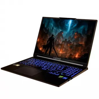 Captiva Entry Gaming I10-0938GE Φορητός υπολογιστής, 16 ίντσες, Intel Core i7-14650HX, GeForce RTX 5060 8GB, 64GB RAM, 2TB SSD, Windows 11 Pro, χωρίς τροφοδοτικό