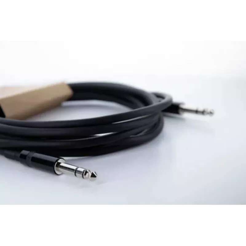 Cordial 14814 Καλώδιο ήχου 6,3mm TRS jack σε 6,3mm TRS jack 0,5m Μαύρο