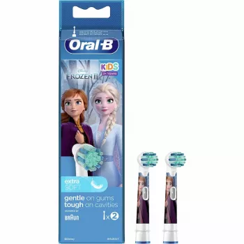Braun EB 10-2K Frozen Ηλεκτρικές κεφαλές αντικατάστασης οδοντόβουρτσας για παιδιά (συσκευασία 2 τεμ.)