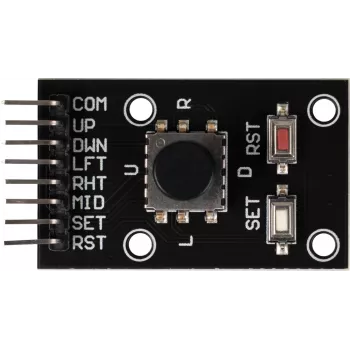 JOY-IT COM-5WS Μονάδα αναλογικού joystick με διακόπτη πίεσης