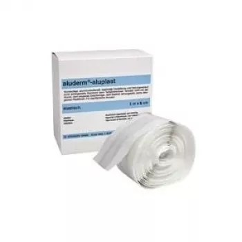 SÖHNGEN ALUDERM ALUPLAST Επίδεσμος ταχείας περίθαλψης τραύματος ρολό 5 m x 6 cm 1009198