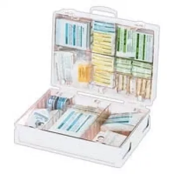 SÖHNGEN Κουτί Πρώτων Βοηθειών MT-CD 13169 DIN 13169 Βιομηχανικό κουτί Πρώτων Βοηθειών, πορτοκαλί ABS, τοποθέτηση σε τοίχο, 2 θήκες, κλιπ ασφάλισης, προστασία από σκόνη & πιτσιλιές, περιλαμβάνει βάση τοίχου, για >50 εργαζόμενους 3001156