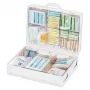 SÖHNGEN Κουτί Πρώτων Βοηθειών MT-CD 13169 DIN 13169 Βιομηχανικό κουτί Πρώτων Βοηθειών, πορτοκαλί ABS, τοποθέτηση σε τοίχο, 2 θήκες, κλιπ ασφάλισης, προστασία από σκόνη & πιτσιλιές, περιλαμβάνει βάση τοίχου, για >50 εργαζόμενους 3001156