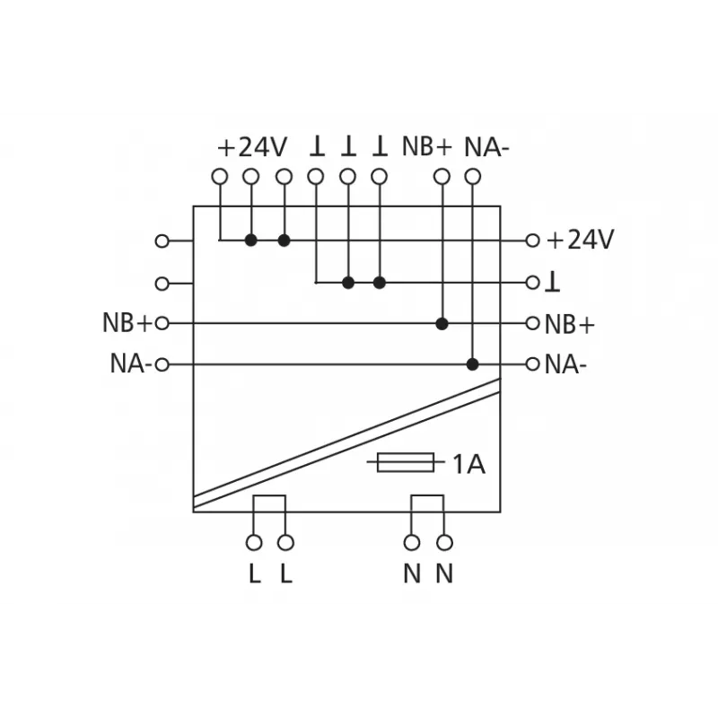 METZ CONNECT NG4 C18 HS 24V Τροφοδοτικό ράγας 18W 24V DC 0,75A 110561