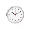 PEWETA Ασύρματο ρολόι τοίχου Design ασημί 305 mm 51.001.213