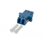 METZ CONNECT 15090074-I Προσαρμογέας υβριδικός οπτικών ινών LC Duplex σε SC Simplex, Single-Mode OS2, Μπλε